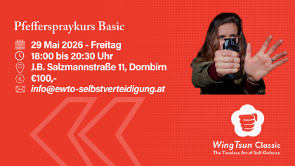 Artikelbild: Pfefferspray Kurs