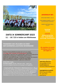 Artikelbild: Sommercamp Velden 2023